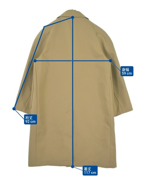 LEMAIRE（ルメール）ステンカラーコート ベージュ サイズ:M メンズ/2200636280403