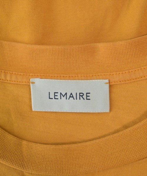 LEMAIRE（ルメール）Tシャツ・カットソー オレンジ サイズ:M メンズ/2200641975028