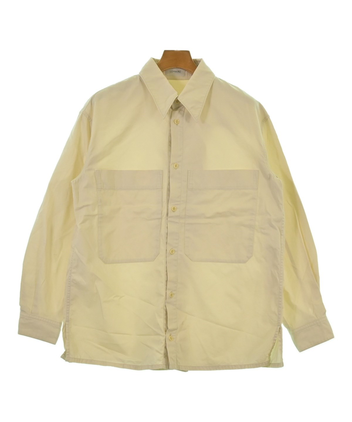 LEMAIRE（ルメール）カジュアルシャツ ベージュ サイズ:48(L位) メンズ