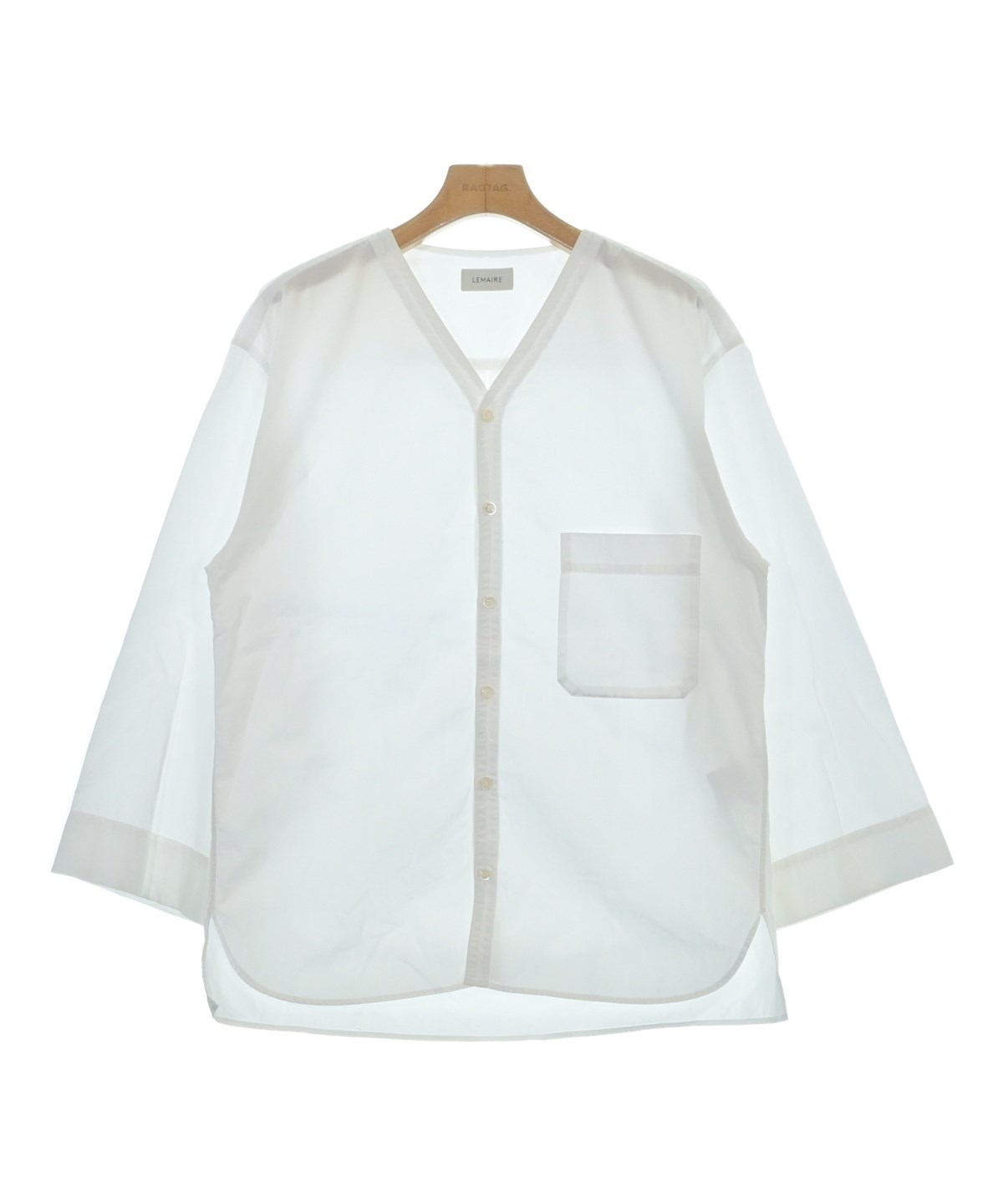 ルメール シャツワンピース レディース SIZE 44 (XL) LEMAIRE 中古 LEMAIRE（ルメール）カジュアルシャツ 白 サイズ:44(L位