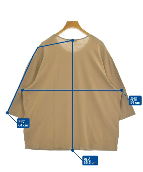 LEMAIRE（ルメール）Tシャツ・カットソー ベージュ サイズ:M レディース/2200620753098