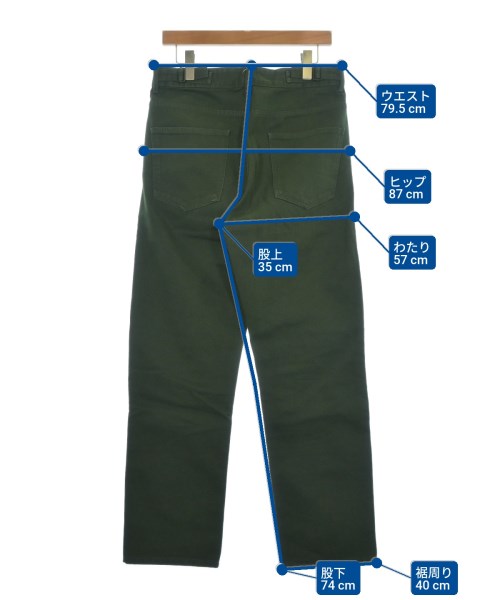 LEMAIRE（ルメール）その他 緑 サイズ:46(M位) メンズ/2200623484142