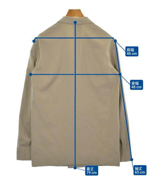 LEMAIRE（ルメール）テーラードジャケット ベージュ サイズ:XS メンズ/2200626095017