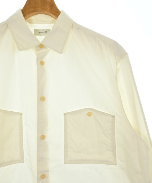 LEMAIRE（ルメール）カジュアルシャツ 白 サイズ:46(M位) メンズ/2200626095062