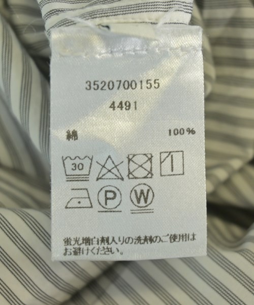 LEMAIRE（ルメール）カジュアルシャツ グレー サイズ:M メンズ/2200632430017