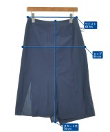 LEMAIRE（ルメール）ひざ丈スカート 紺 サイズ:34(XXS位) レディース/2200632600069