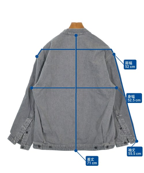 LEMAIRE（ルメール）カジュアルシャツ グレー サイズ:XS メンズ/2200632909018