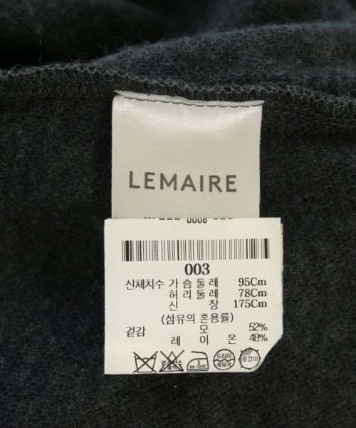 LEMAIRE（ルメール）ワンピース グレー サイズ:M レディース/2200614390124