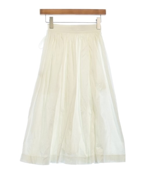 LEMAIRE（ルメール）ひざ丈スカート 白 サイズ:XS レディース/2200617467014