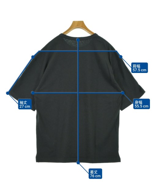 LEMAIRE（ルメール）Tシャツ・カットソー 黒 サイズ:M メンズ/2200608650111