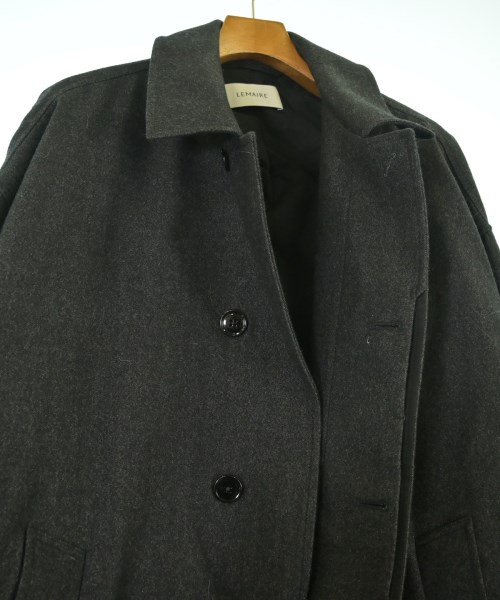 LEMAIRE（ルメール）ステンカラーコート グレー サイズ:48(L位) メンズ/2200670179015