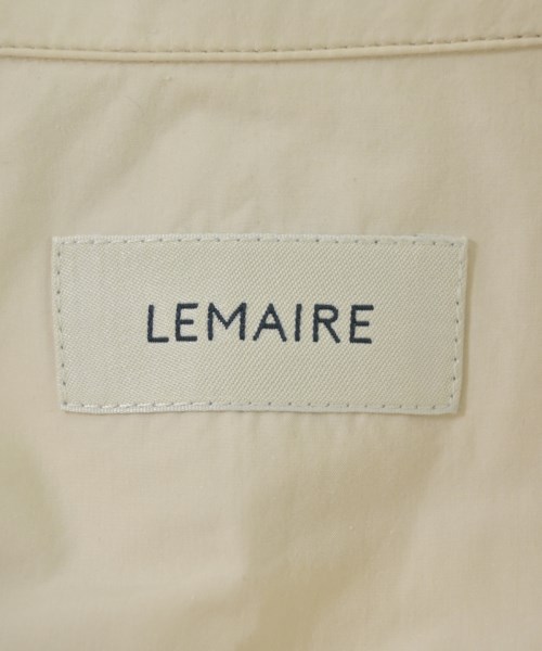 LEMAIRE（ルメール）カジュアルシャツ ベージュ サイズ:46(M位) メンズ/2200672745034