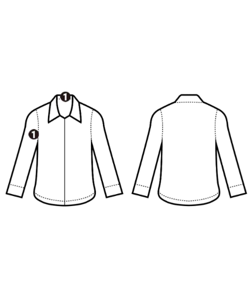 LEMAIRE（ルメール）カジュアルシャツ 茶 サイズ:46(M位) メンズ/2200675473132