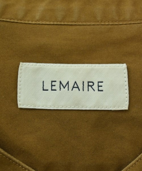 LEMAIRE（ルメール）カジュアルシャツ 茶 サイズ:46(M位) メンズ/2200675473132