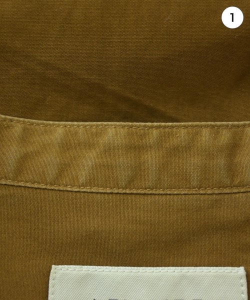 LEMAIRE（ルメール）カジュアルシャツ 茶 サイズ:46(M位) メンズ/2200675473132