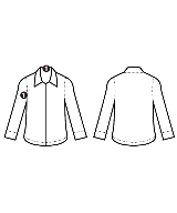 LEMAIRE（ルメール）カジュアルシャツ 茶 サイズ:46(M位) メンズ/2200675473132