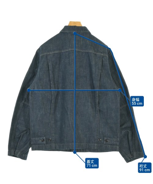 LEMAIRE（ルメール）デニムジャケット 紺 サイズ:S メンズ/2200674721319