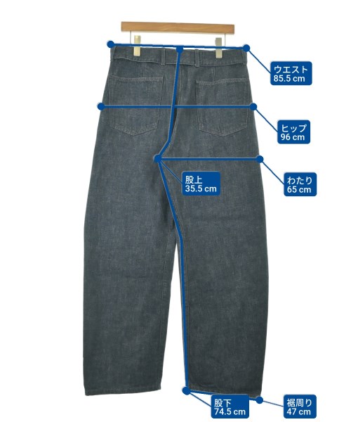 LEMAIRE（ルメール）デニムパンツ 紺 サイズ:M メンズ/2200674721326