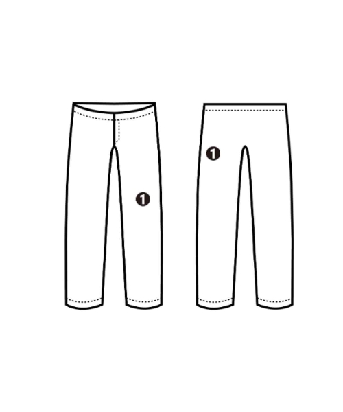 LEMAIRE（ルメール）デニムパンツ 白 サイズ:XXS レディース/2200680249067