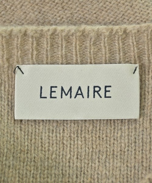 LEMAIRE（ルメール）ニット・セーター ベージュ サイズ:S レディース/2200676611076