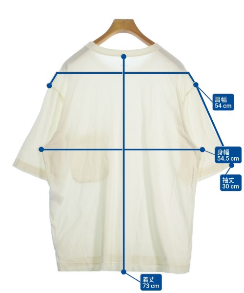 LEMAIRE（ルメール）Tシャツ・カットソー 白 サイズ:S メンズ/2200698479050