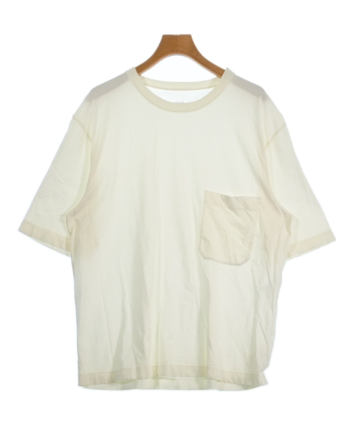 LEMAIRE ルメール　2019ss カットソー　ワンピース Tシャツ マキシ LEMAIRE（ルメール）Tシャツ・カットソー 白 サイズ:S メンズ