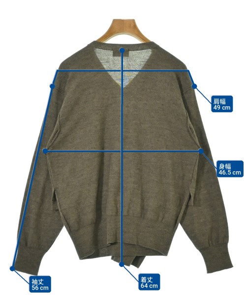 LEMAIRE（ルメール）ニット・セーター 茶 サイズ:XS レディース/2200700749089