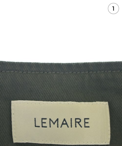 LEMAIRE（ルメール）カジュアルシャツ カーキ サイズ:46(M位) メンズ/2200654685068