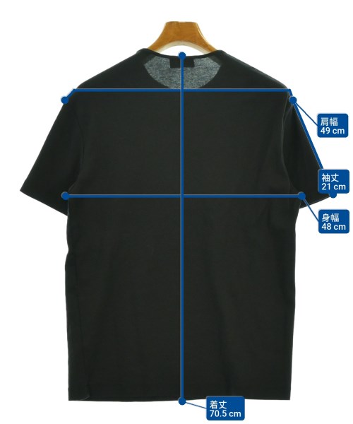 LEMAIRE（ルメール）Tシャツ・カットソー 黒 サイズ:M メンズ/2200654894064