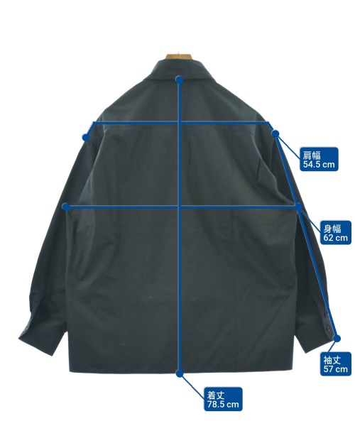 LEMAIRE（ルメール）カジュアルシャツ 紺 サイズ:48(L位) メンズ/2200649900039