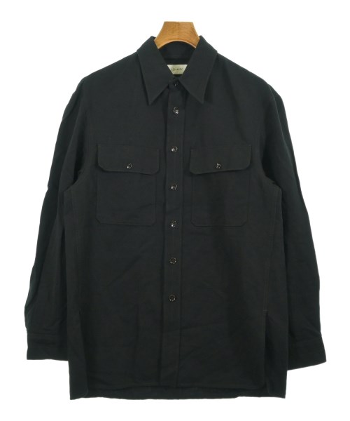 LEMAIRE(ルメール)カジュアルシャツ 黒 サイズ:48(L位)/2200647873151