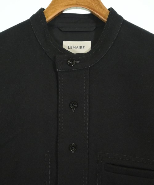 LEMAIRE（ルメール）カジュアルシャツ 黒 サイズ:48(M位) メンズ/2200647873199