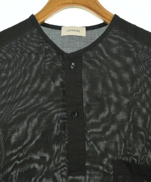 LEMAIRE（ルメール）カジュアルシャツ 黒 サイズ:48(M位) メンズ/2200647873458
