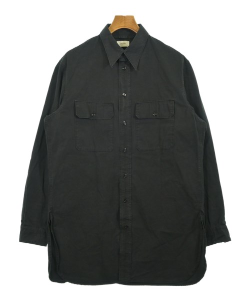 LEMAIRE(ルメール)カジュアルシャツ 黒 サイズ:48(M位)/2200647873649