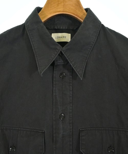 LEMAIRE（ルメール）カジュアルシャツ 黒 サイズ:48(M位) メンズ/2200647873649
