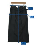 LEMAIRE（ルメール）ロング・マキシ丈スカート 黒 サイズ:34(XXS位) レディース/2200656798018