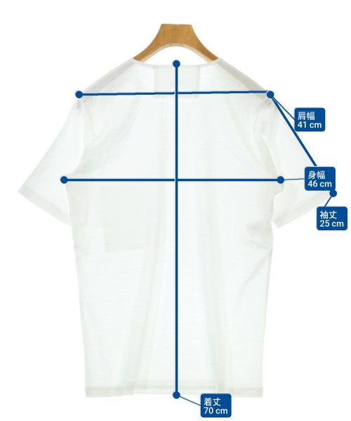 LEMAIRE（ルメール）Tシャツ・カットソー 白 サイズ:S メンズ/2200657132804