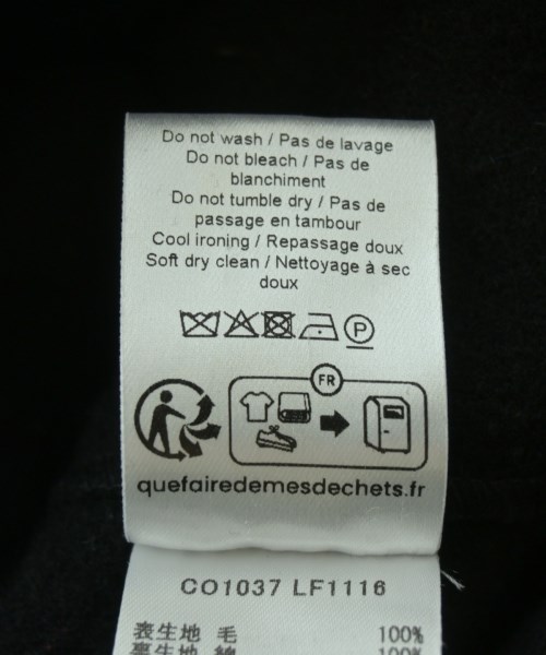 LEMAIRE（ルメール）その他 黒 サイズ:XXS メンズ/2200660663012