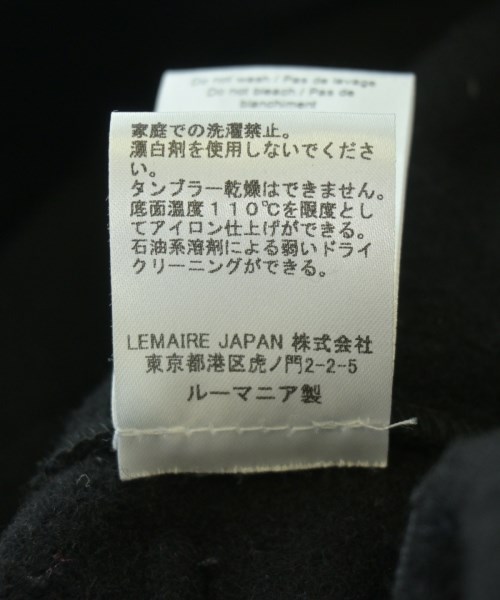 LEMAIRE（ルメール）その他 黒 サイズ:XXS メンズ/2200660663012