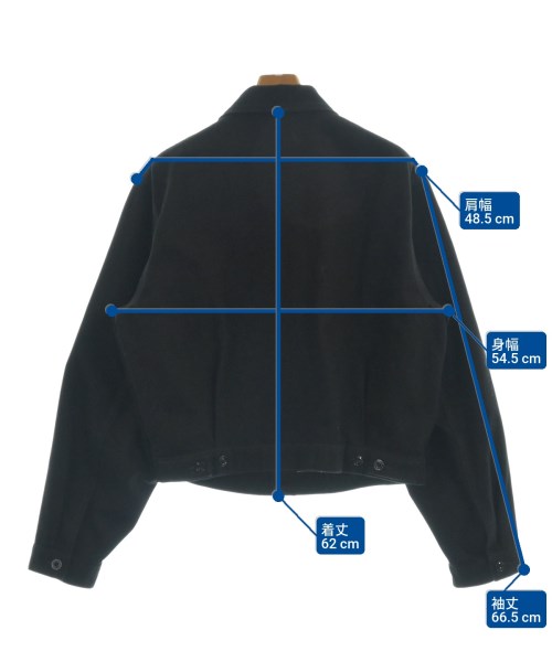 LEMAIRE（ルメール）デニムジャケット 黒 サイズ:46(M位) メンズ/2200660663029