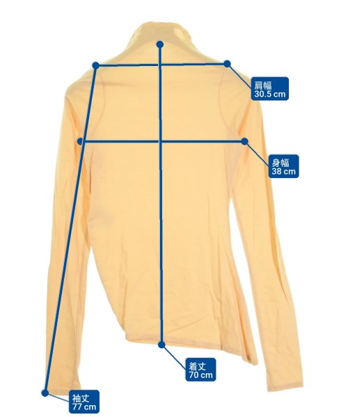 LEMAIRE（ルメール）Tシャツ・カットソー オレンジ サイズ:S レディース/2200710403438