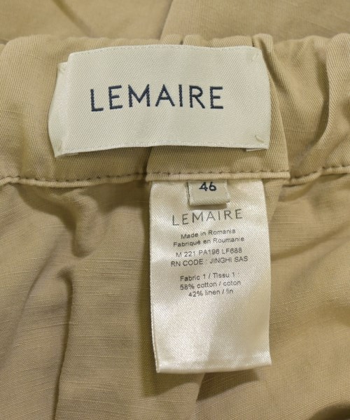 LEMAIRE（ルメール）その他 ベージュ サイズ:46(M位) メンズ/2200715373088