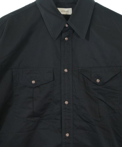 LEMAIRE（ルメール）カジュアルシャツ 黒 サイズ:48(L位) メンズ/2200646086019
