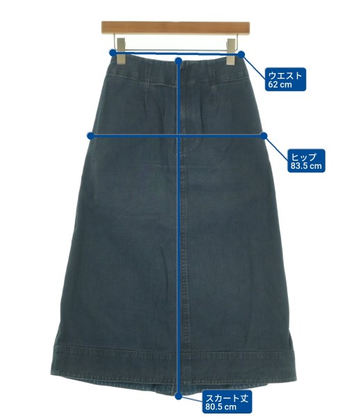 LEMAIRE（ルメール）ロング・マキシ丈スカート 紺 サイズ:34(M位) レディース/2200647233016