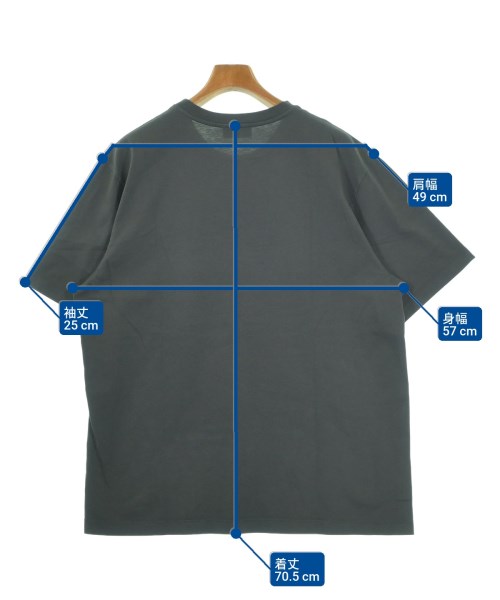 LEMAIRE（ルメール）Tシャツ・カットソー グレー サイズ:L メンズ/2200649462070