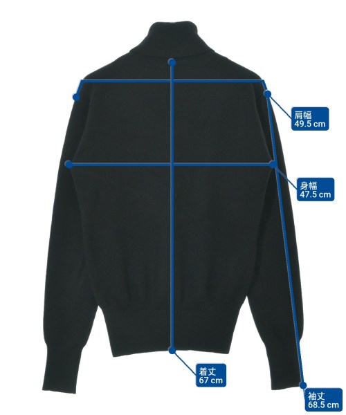 LEMAIRE（ルメール）ニット・セーター 黒 サイズ:XS メンズ/2200650775053