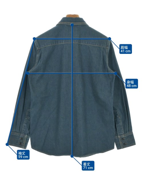 LEMAIRE（ルメール）カジュアルシャツ 紺 サイズ:36(XS位) レディース/2200651502061