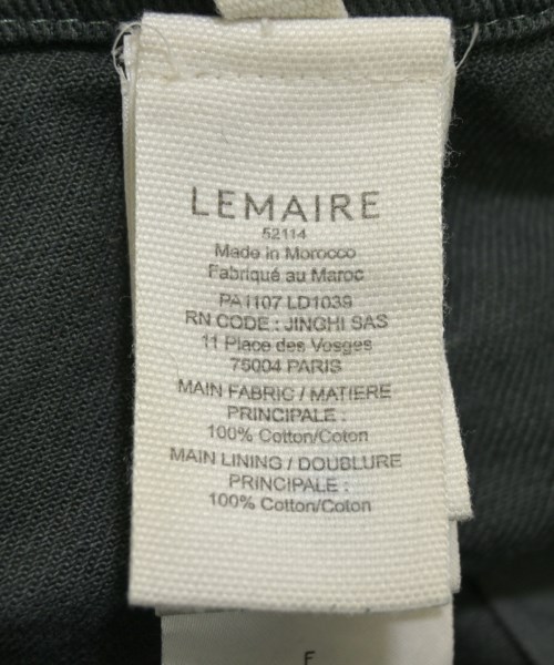 LEMAIRE（ルメール）ショートパンツ 緑 サイズ:48(L位) メンズ/2200653437026