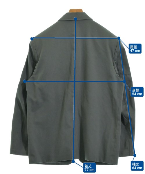 LEMAIRE（ルメール）カジュアルジャケット 緑 サイズ:44(S位) メンズ/2200650457027