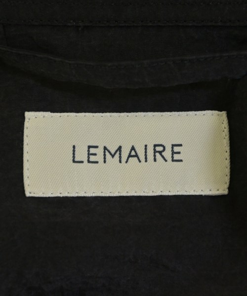 LEMAIRE（ルメール）カジュアルシャツ 黒 サイズ:46(M位) メンズ/2200705709200